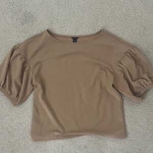 ANN TAYLOR Women's Puff Sleeve Top
